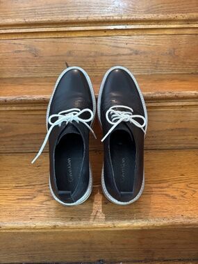 Calvin Klein Jaylon black derby Oxford, lace up shoes size 9M / 42